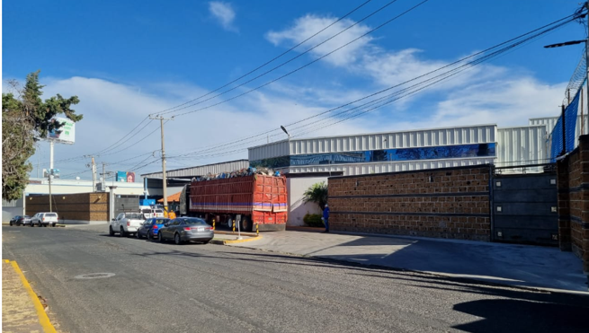 Acceso para unidades de transporte